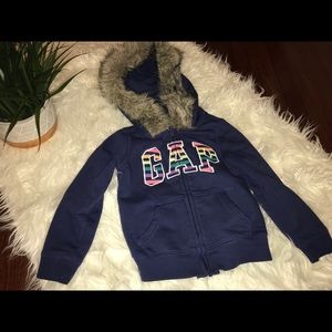 4T Gap zip up hoodie